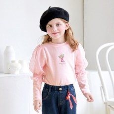 WALTONKIDS 女童泡泡袖襯衫