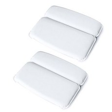 Lifesalim 緩衝浴缸枕頭 白色, 2個