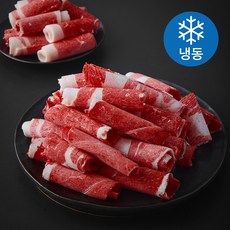 호주산 척롤 대패 샤브샤브용 (냉동), 1개, 1kg