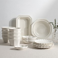 Syracuse CHINA Nature Freeze 新婚夫婦4人餐具組, 1套, 單一顏色, 17種