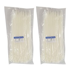 土耳其 ABM 束線帶 白色 250入, 2個