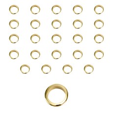 꾸밈홈 전선 홀캡 30mm, 20개, 골드