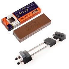 NANIWA 800 磨石+宙斯橡膠磨石支架套組, 1組
