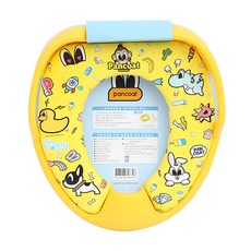 pancoat 黃色小鴨孩童馬桶坐墊 PAB-PL121, 混色