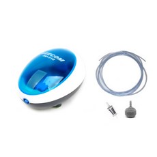 LEECOM 打氣機 AU-312 + 2M風管 + 逆流防止閥 + 氣泡石, 1個