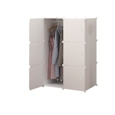 프란시스 플라스틱 조립식 옷장 G101, 타입1
