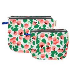 베베슈에뜨 유아용 방수 기저귀 + 도시락 파우치 세트, 튤립