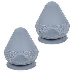 LEADER X 吸盤手持2合1筋膜球, 2個, 灰色