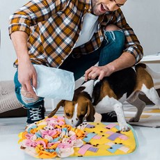 DING DONG PET 寵物花朵杯嗅聞墊, 1個, 混合顏色