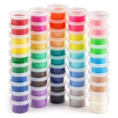 [我的小老虎] 老虎黏土迷你50色組, 1組, 混色, 28g