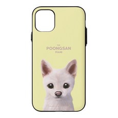 슈가캣앤캔디도기 오리지널 마그네틱 카드 도어범퍼 휴대폰 케이스