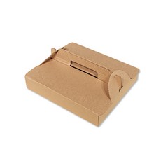 Seoul包裝方形無圖案披薩盒 SP-168 KP CH, 單一顏色, 100個