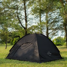 camp village 一觸式Day Breeze彈出式帳篷, 2個人, 黑色