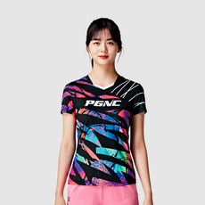 女運動功能性短袖圓形T恤RT-2052