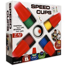 Quick Cups兒童疊杯桌遊, 混色