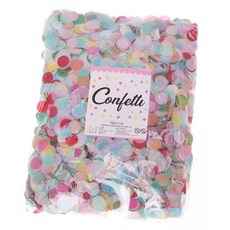 PARTY 09 大容量 1cm 五彩紙屑 50g, 多色, 1個