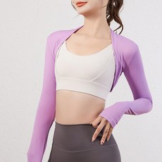 루나걸 여성용 요가 볼레로 가디건 L24SPC013122