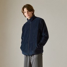 BASIC HOUSE 蓬鬆抓毛布常規版拉鍊夾克 LZJP7101