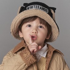 화이트샌즈 아동용 에이든 코듀로이 귀달이 버킷햇