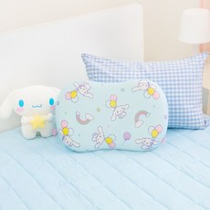 나라홈데코 산리오 캐릭터즈 경추 메모리폼 베개, 시나모롤벌룬