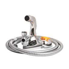 PowerClean 開/關馬桶浴室馬桶清潔噴槍全套銀色3m, 1套, 黃色