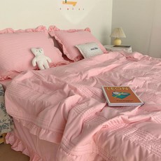 이자벨홈 침구 커버 세트, 핑크