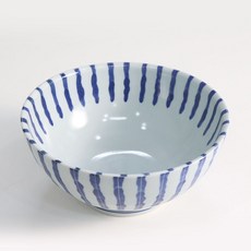 日本製麵碗 直徑18.5cm, 1個, 藍色車道