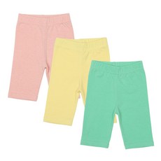 Rainbow Kids 兒童Sunny五分內搭褲3件組