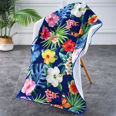 Feyto 設計海灘度假沙灘巾 70 x 150 cm, B09, 1個