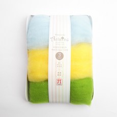 Hamanaka Brand Yarn Aclen毛氈 3件組 H441-140-2, 混色, 1組
