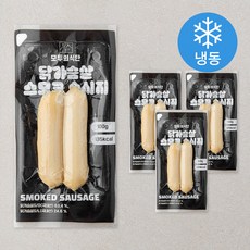 모두의식단 닭가슴살 스모크 소시지 (냉동), 100g, 4개