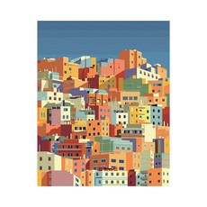 Play about 色彩繽紛的西班牙 DIY 名畫繪製套組 40 x 50 cm, 混合顏色, 1個
