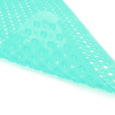 SONIO 吸附式日常防滑浴缸墊, 1個, 04 透明綠色