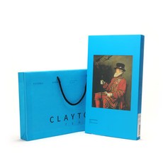 CLAYTON TEA Gallery Blue 3號國家系列 英國茶包 3種*5入組+購物袋, 1套, 芙蓉茶包 5p + 伯爵茶包 5p + rooibos 茶包 5p