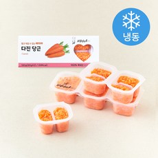 배마마 중간 다진 당근 2개입 (냉동), 180g, 1개 180g, 1개