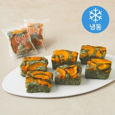 제주담따 제주 쑥 단호박 설기 (냉동), 95g, 1개, 8개입