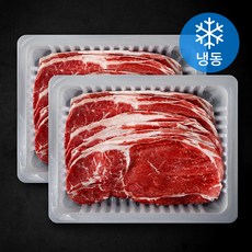 미국산 앞다리살 소불고기용 (냉동), 2개, 350g