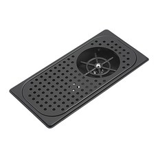 KALDIN 嵌入式高壓洗杯器 玻璃杯沖洗器 中型, 1個, 黑色