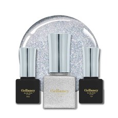 Looks bio Bellancy凝膠美甲一步膠+底膠+封層膠組, 1組, Bellancy Base 10ml+SN-33 10ml+Belanche Top 10ml