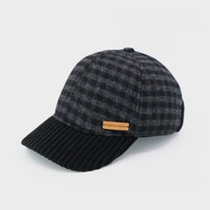 VoulezVous Cabo 羊毛耳罩戶外棒球帽, 黑鰭