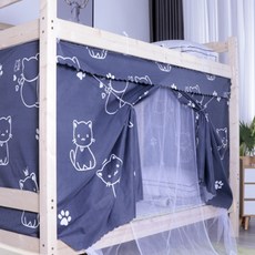 Sonio雙層床遮光窗簾蚊帳, 07 可愛的貓