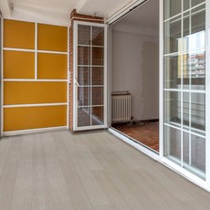 DEKOREA PVC無黏膠重疊施工辦公室倉庫專用地板地板材, FM 007 仿古