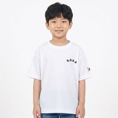 아동용 반팔 코리아 로카 티셔츠
