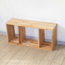 YANGJI BOOKCASE 原木Momo-pil書櫃, 3欄, 杉木