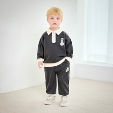 몰리멜리 아동용 디즈니101 달마시안 집업포인트카라 상하복 세트