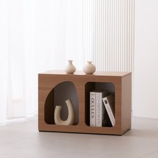 제이디퍼니처 국내제작 모디 520 다용도 수납 협탁 M(520 x 315 x 410 mm), 아카시아, 1개