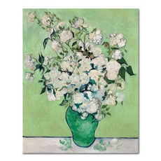 ADICO DIY 繪畫傑作繪畫 40 x 50cm, 梵高的白玫瑰 (PG45)