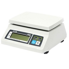 CAS 簡易重量電子秤, 2kg, 混合顏色, SW-2kg(1g為單位)