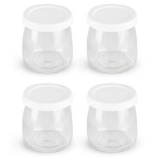 Kitchen-Art 酸奶機容器 200 毫升, 混合顏色, 4個