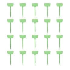 盆栽彩色名稱標籤 20cm 20入, 淺綠色